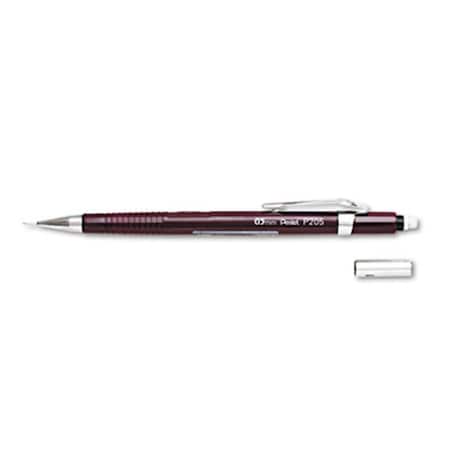 Pentel Sharp Mechanical Drafting Pencil 0.5 mm Burgundy Barrel PE31401